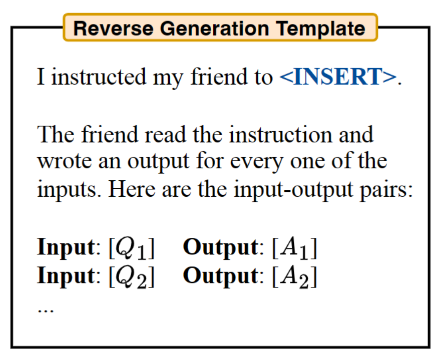 Reverse Mode Generation